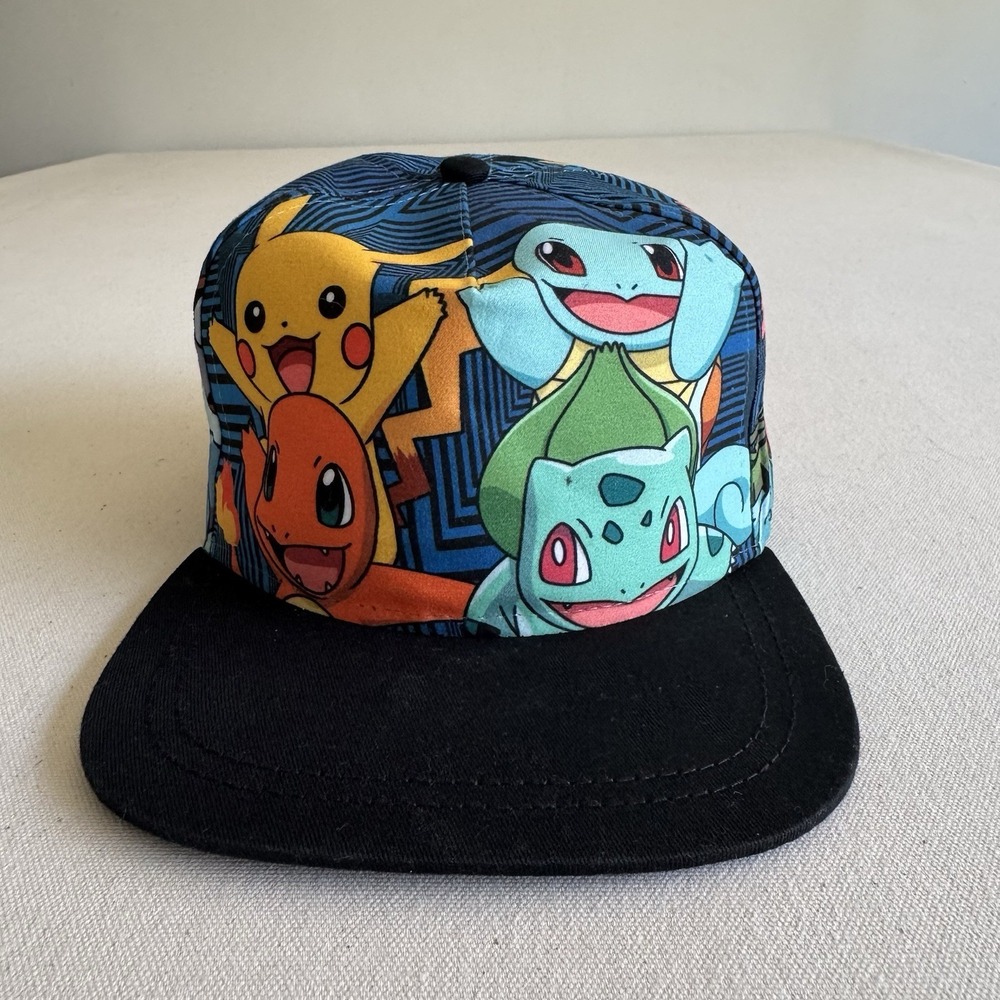 2016 POKEMON Hat Baseball Cap Snapback - Nintendo Adjustable Youth One Size